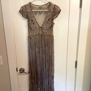 Beautiful Beaded Sheer Dress